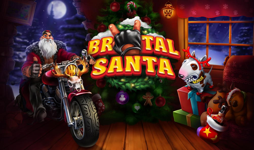 Brutal Santa, Natal, Apostas Online, Jogos Online, Slot, Papai Noel, Emoções